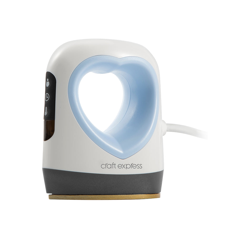 Craft Express Mini Heart Heat Press - The Compact Solution for Sublimation - Craft Express Canada